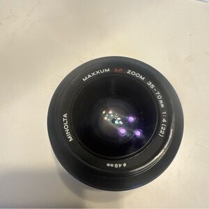 Minolta Maxxum AF Zoom Lens - Black